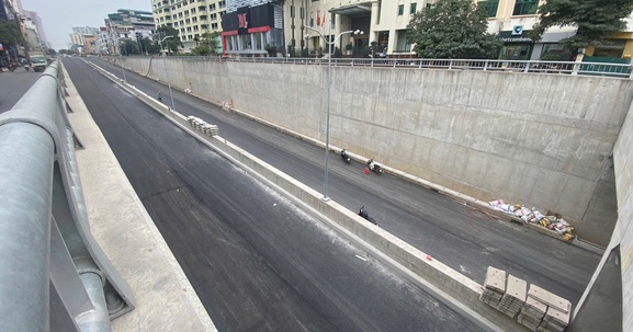 Trước Tết Nguyên đán, chính thức thông xe hầm chui gần 800 tỷ qua nút giao trọng điểm phía Nam Hà Nội