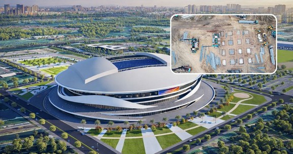 Mới nhất về dự án sân vận động 60.000 chỗ ngồi lớn bậc nhất Việt Nam, vượt chuẩn quốc tế với mái vòm đóng mở tự động