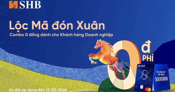 Doanh nghiệp khởi vận đầu năm với "Combo 0 đồng" cùng SHB