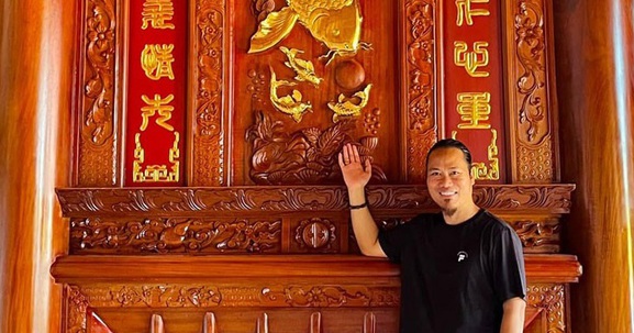 ‘Ông trùm’ show miền Bắc Vượng Râu sở hữu biệt phủ, bất động sản và không gian tâm linh đồ sộ