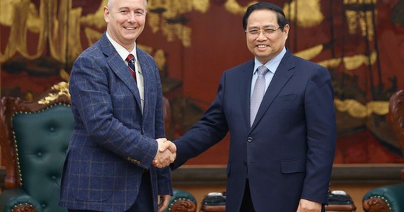 Thủ tướng Chính phủ Phạm Minh Chính tiếp Đại sứ Bỉ tại Việt Nam