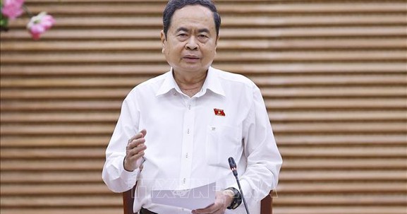 Chủ tịch Quốc hội Trần Thanh Mẫn: Lập danh sách cử tri 'đúng, đủ, chuẩn, kịp thời'