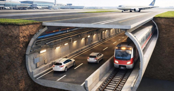 Việt Nam sắp có hầm ngầm xuyên sân bay đầu tiên: Vốn đầu tư 10.000 tỷ, tọa lạc tại thành phố đáng sống nhất thế giới