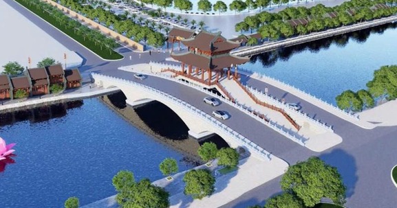 Trước Tết Nguyên đán, thông xe cây cầu trăm tỷ mang kiến trúc cung đình độc đáo tại vùng đất cố đô