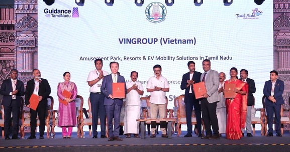 Vingroup ký kết MOU với Bang Tamil Nadu, củng cố hệ sinh thái đa ngành tại Ấn Độ
