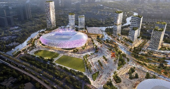 Dự án 145.000 tỷ có sân vận động 70.000 chỗ, đủ sức đăng cai World Cup đón tin vui sau lễ động thổ