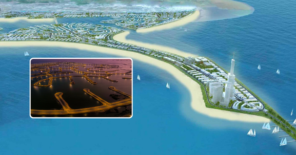 Siêu đô thị lấn biển của Vingroup tại TP giàu nhất Việt Nam rộn rã trước thềm Tết Nguyên đán