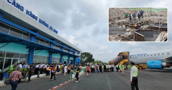 Các công trình phụ trợ tại dự án lên đời sân bay duy nhất Việt Nam chỉ khai thác 1 chặng đang vượt kế hoạch