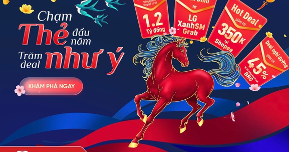 Ngân hàng đẩy mạnh kích cầu tiêu dùng dịp Tết Bính Ngọ 2026 bằng ưu đãi thẻ tín dụng