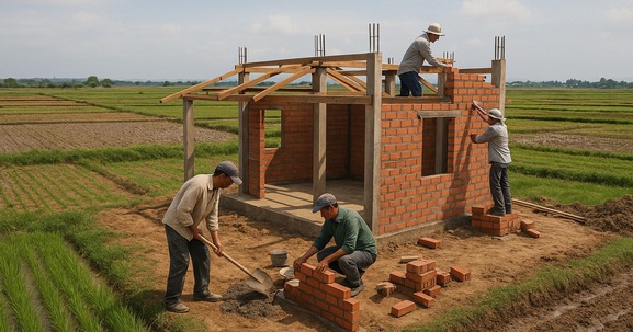 Trường hợp xây nhà trên đất nông nghiệp từ trước 1993 sẽ không bị xử phạt