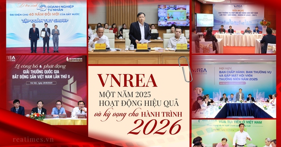 VNREA: Đồng hành và kiến tạo thị trường bất động sản trước vận hội phát triển mới