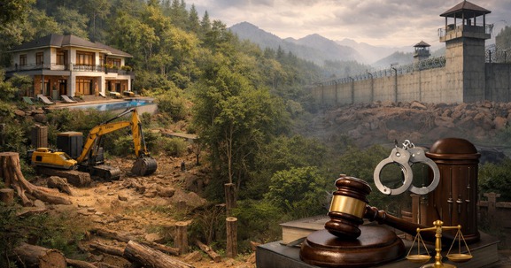 Từ bây giờ, xây nhà trên đất rừng phòng hộ có thể bị truy cứu trách nhiệm hình sự