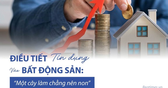 Bài 3 - Điều tiết thị trường bất động sản: Phân luồng tín dụng, xây “thế trận” chính sách