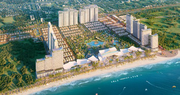 Bắt đầu triển khai xây dựng 2 tòa tháp cao đến 40 tầng tại khu đô thị 37.000 tỷ của Sun Group