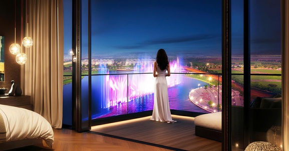 Xem nhạc nước hàng đầu Đông Nam Á miễn phí khi mua nhà Van Phuc City