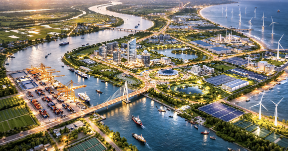 Việt Nam sẽ có thêm khu kinh tế mới hơn 39.000ha, toạ lạc tại khu vực Đồng bằng sông Cửu Long