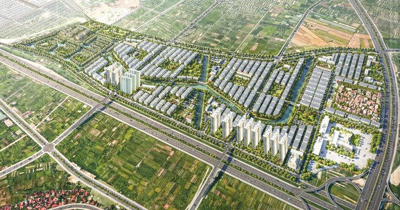 Hưng Yên sắp có thêm khu đô thị gần Vành đai 4 rộng gần 180ha