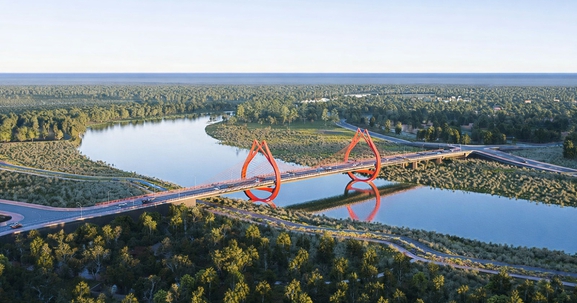 TP tương lai của Việt Nam sắp có cây cầu trăm tỷ xóa bỏ cảnh 'qua sông lụy đò' nhiều năm