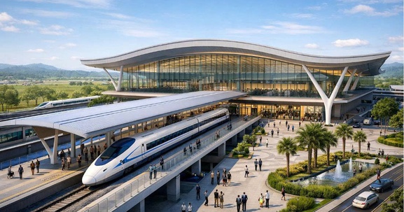 Siêu dự án đường sắt tốc độ cao Bắc - Nam hơn 67 tỷ USD sẽ có thêm nhà ga tại tỉnh sắp trở thành TP trực thuộc Trung ương