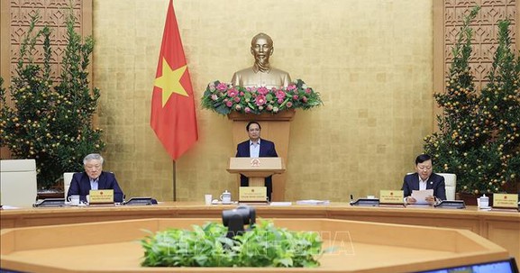 Thủ tướng Phạm Minh Chính chủ trì Phiên họp thường kỳ Chính phủ tháng 2