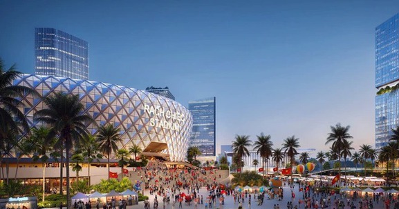 Dự án có sân vận động rộng gấp đôi sân Mỹ Đình nhận chỉ đạo mới, dự kiến hoàn thành sau 5 năm nữa