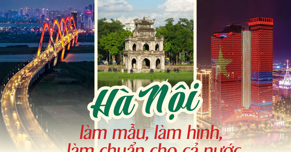 Thủ đô trong tầm nhìn thế kỷ: Tất cả vì một đất nước hùng cường hơn, một Hà Nội đẹp hơn và mỗi người dân hạnh phúc hơn