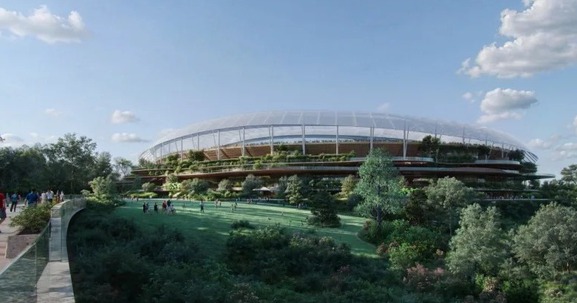 Sắp xây dựng sân vận động 63.000 chỗ phục vụ Olympic: Kiến trúc đậm chất bản địa, phương án xây dựng gây tranh cãi lớn