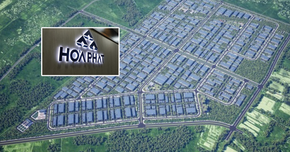 Hòa Phát (HPG) sắp khởi công xây dựng khu công nghiệp quy mô hơn 230ha