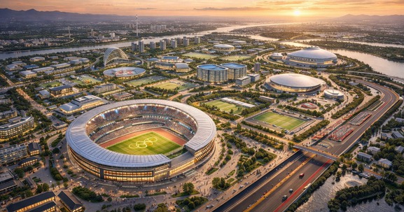 Siêu dự án 925.000 tỷ bên trong có sân vận động lớn nhất thế giới đón tín hiệu tích cực