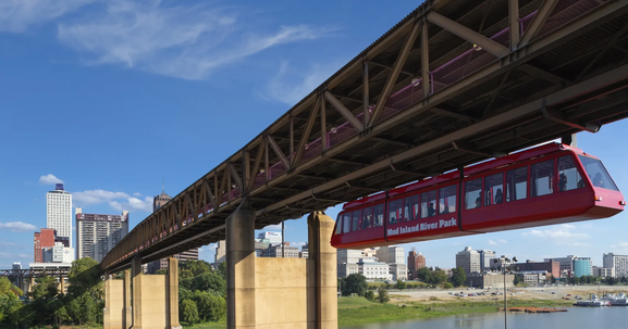 Công viên Mud Island (Memphis - Mỹ) trước cơ hội tái thiết sau nhiều năm bỏ hoang