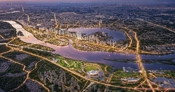 Bước chuyển biến then chốt của siêu dự án đại lộ cảnh quan sông Hồng 855.000 tỷ