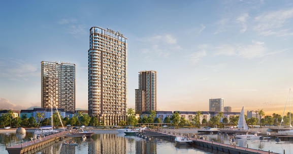BIM Land giới thiệu tòa tháp The Sea: Dấu ấn kiêu hãnh bên vịnh du thuyền