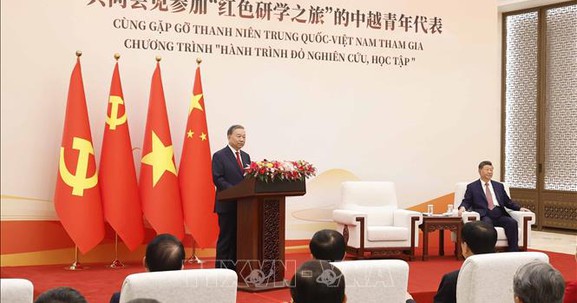 Phát biểu của Tổng Bí thư, Chủ tịch nước Tô Lâm tại Gặp gỡ hữu nghị thế hệ trẻ Việt Nam  - Trung Quốc