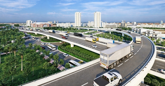 Khởi công gần 10 năm, nút giao thông 4 tầng đầu tiên tại TP giàu nhất Việt Nam tiếp tục lùi thời hạn về đích