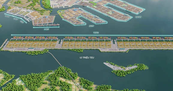 Việt Nam sẽ có siêu cảng hơn 128.000 tỷ: Quy mô lên đến 13 bến, hướng tới top trung chuyển châu Á
