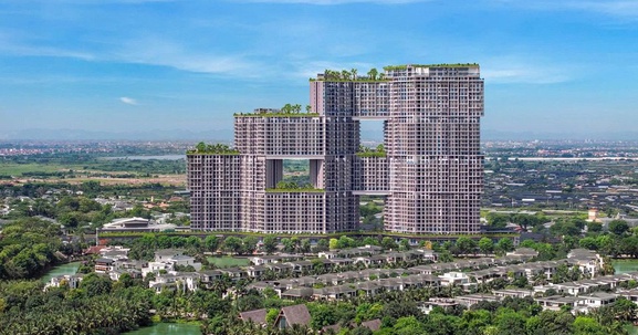 Việt Nam có một ‘siêu xã’ sở hữu hàng chục tòa nhà vượt mốc 35 tầng, quy tụ loạt trường quốc tế