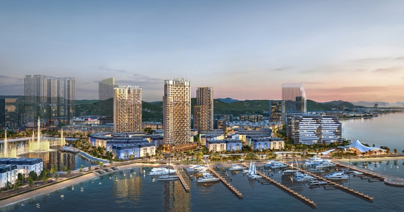 Tòa tháp The Sea: BIM Land kiến tạo chuẩn sống mới bên vịnh du thuyền