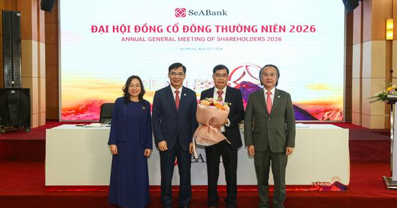 Đại hội đồng cổ đông thường niên 2026: SeABank chốt trả cổ tức 20,5%, tăng vốn lên 34.688 tỷ đồng