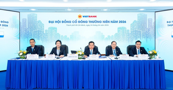 Vietbank tổ chức thành công ĐHCĐ thường niên 2026, thông qua nhiều mục tiêu tăng trưởng quan trọng
