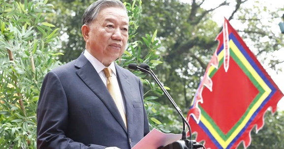 Toàn văn phát biểu của Tổng Bí thư, Chủ tịch nước Tô Lâm tại Lễ dâng hương tưởng niệm các Vua Hùng