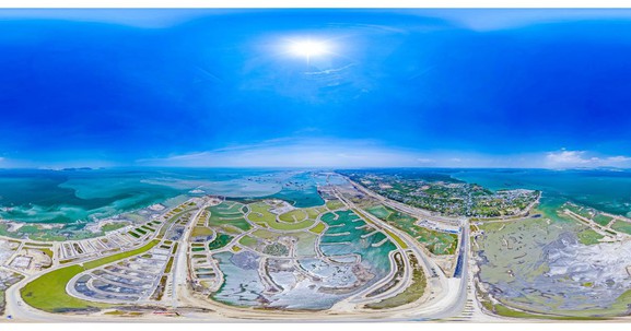 Đập tan mọi hoài nghi, siêu đô thị Vinhomes Green Paradise vươn lên kỳ vĩ từ vùng biển trũng
