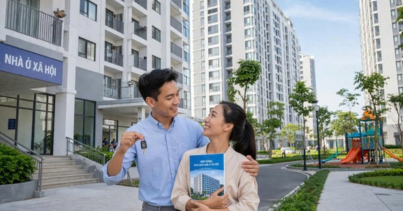 Kể từ nay, vợ chồng có tổng thu nhập dưới 50 triệu đồng/tháng sẽ được mua nhà ở xã hội