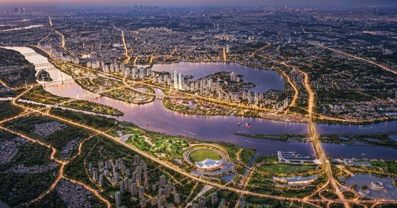 Hà Nội có điều chỉnh quan trọng đối với đại dự án trục đại lộ cảnh quan sông Hồng: Vốn giảm 118.000 tỷ, chỉ đi qua 16 xã/phường