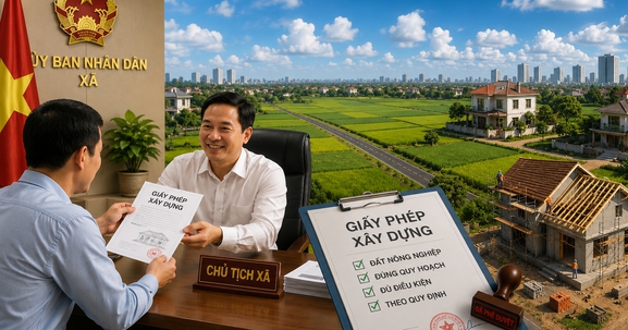 Hà Nội: Chủ tịch xã sẽ được cấp phép xây dựng công trình trên đất nông nghiệp từ 18/5