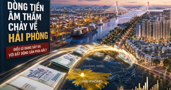 Dòng tiền âm thầm chảy về Hải Phòng: Điều gì đang xảy ra với bất động sản phía Bắc?