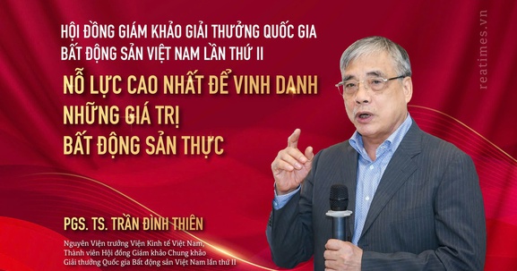 "Giải thưởng Quốc gia Bất động sản Việt Nam sẽ góp phần nuôi dưỡng khát vọng cho cộng đồng doanh nghiệp bất động sản"