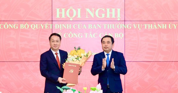 Ông Trần Đình Cảnh giữ chức Chủ nhiệm Ủy ban Kiểm tra Thành ủy Hà Nội