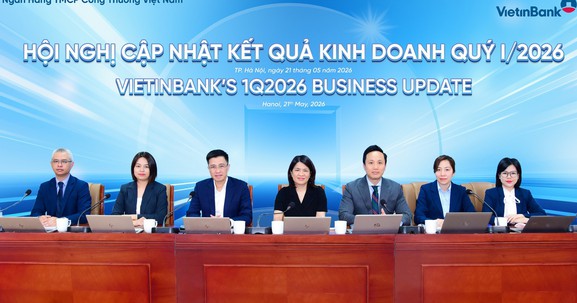 VietinBank quý 1/2026: Tiếp tục nền tảng tăng trưởng bền vững