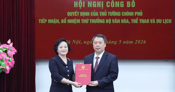 Bổ nhiệm ông Nguyễn Huy Dũng giữ chức Thứ trưởng Bộ VHTT&DL