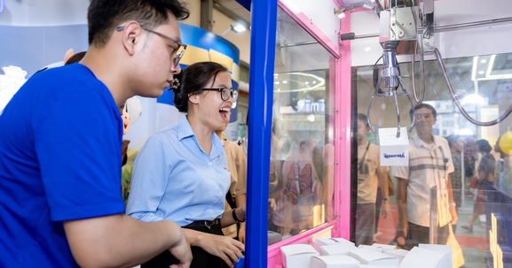 Trải nghiệm đa giác quan giúp gian hàng Vinamilk trở thành tâm điểm triển lãm sữa 2026